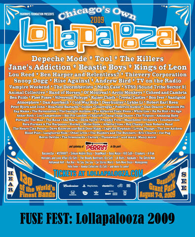 Fuse Fest: Lollapalooza 2009 Fuse Fest: Lollapalooza 2009